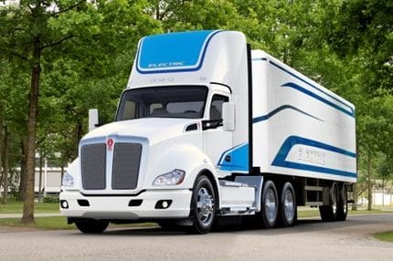 Kenworth T680 White & Blue t680 exterio