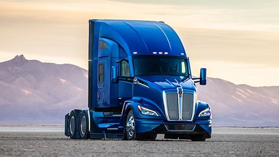 Kenworth T680 Next Gen in the Desert