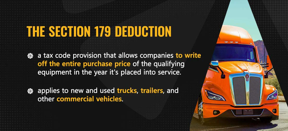 The Section 179 Deduction