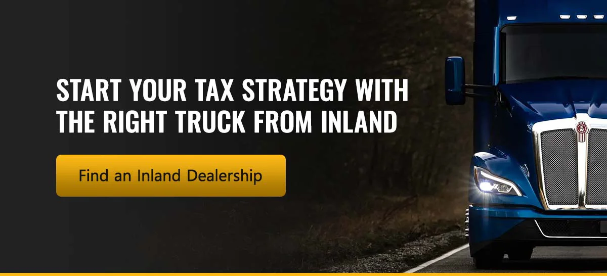 Truck tax strategy with Inland Kenworth