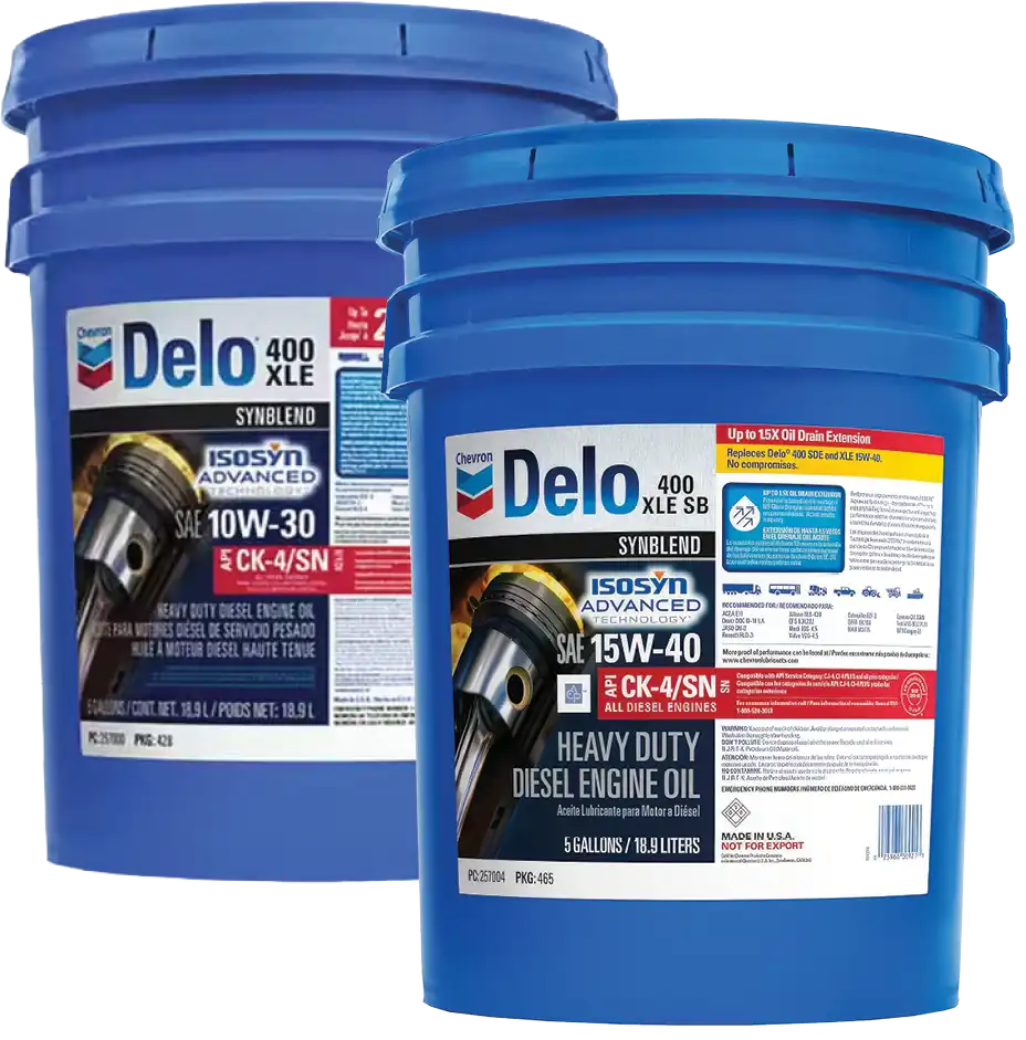 Delo Engine Oil
Part#: 257004-428, 15W40 Pail
OR Part#: 257000-428, 10W30 Pail